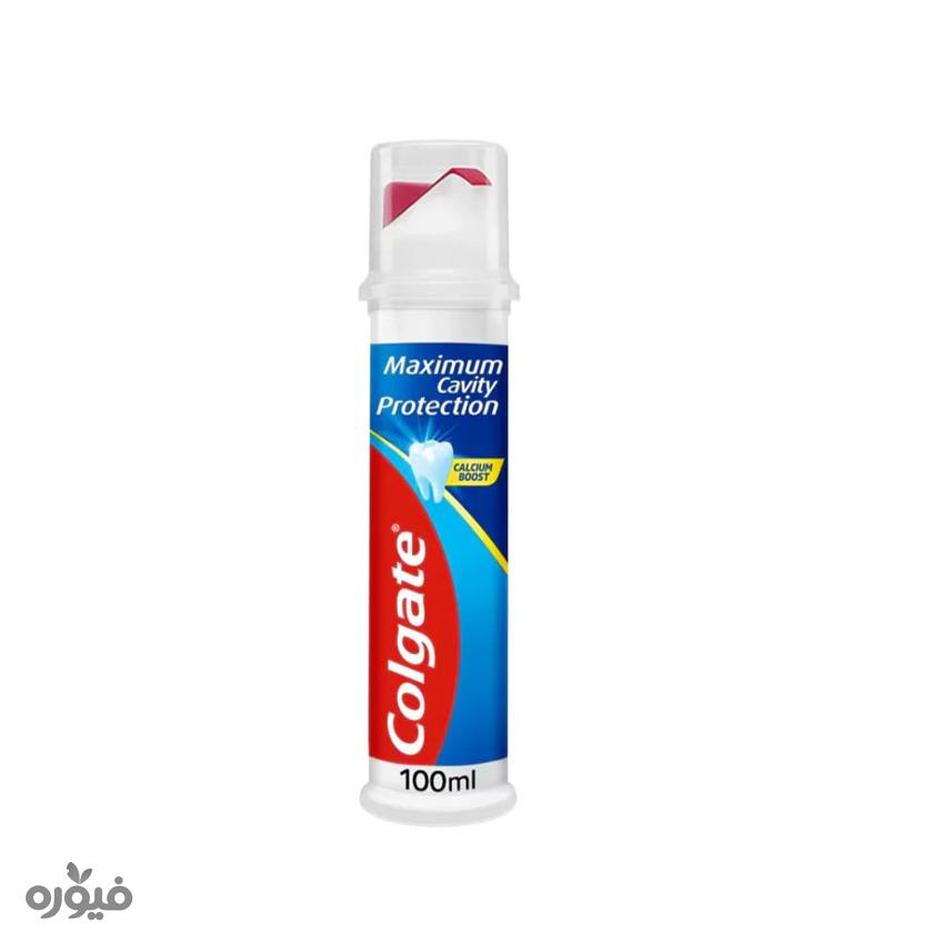 خمیر دندان پمپی colgate 100 ml