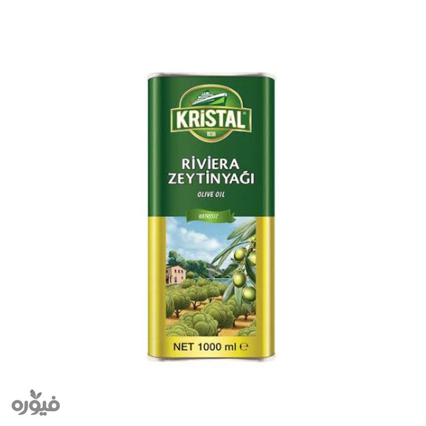 روغن زیتون بدون بو حلب 1000ml کریستال