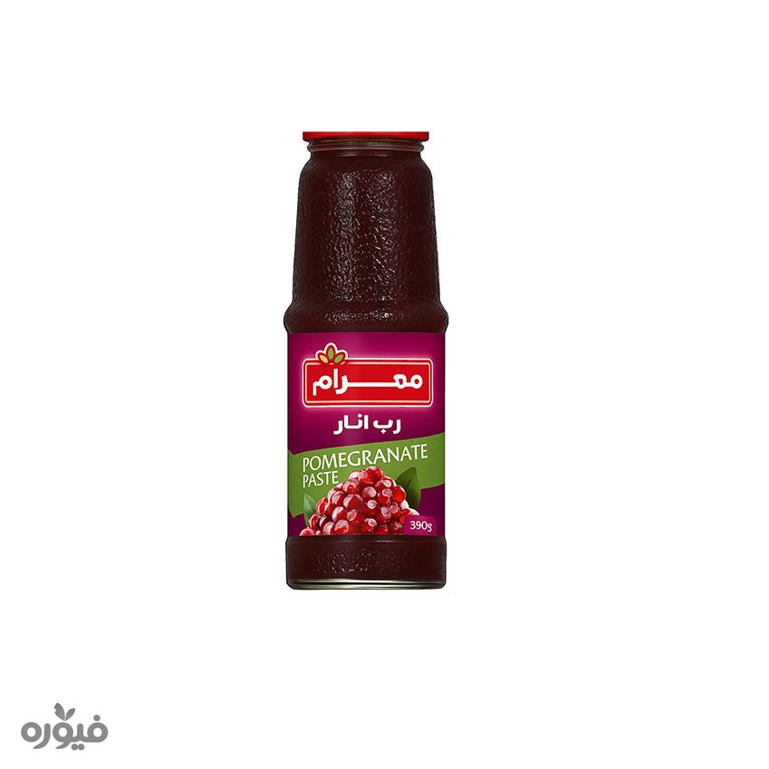 رب انار شیشه  390 گرمی مهرام