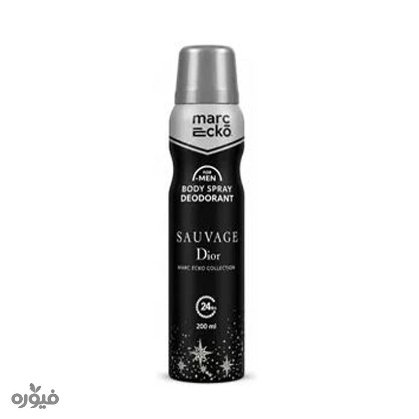 اسپری خوشبوکننده بدن مردانه با رایحه ساواج دیور 200ml مارک اکو