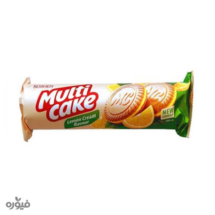 مولتی کیک با کرم لیمو شیرین 180گرمی Roshen