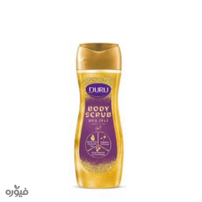 اسکراب و ژل شستشو بدن گُلد 450ml دورو