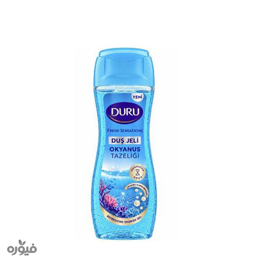 شامپو بدن اسکراب دار رایحه اقیانوسی 450ml دورو