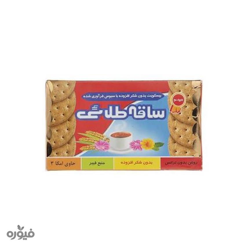 بیسکوئیت ساقه طلایی ویژه جعبه ای 200 گرمی مینو