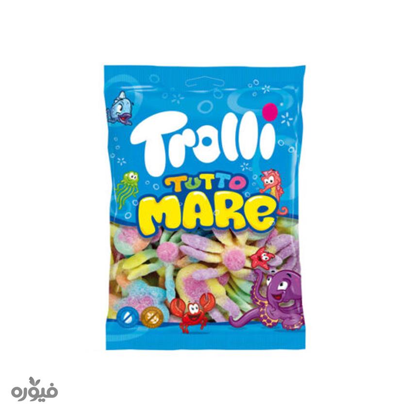 پاستیل شکری دریایی بدون گلوتن 175 گرمی Trolli