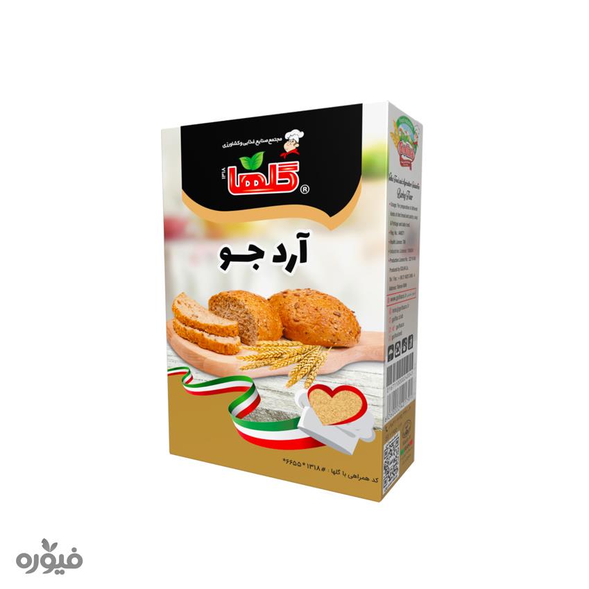 آرد جو جعبه 200 گرمی گلها