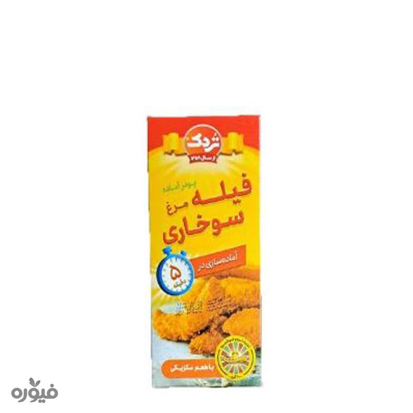پودر فیله مرغ سوخاری با طعم مکزیکی 200گرمی تردک
