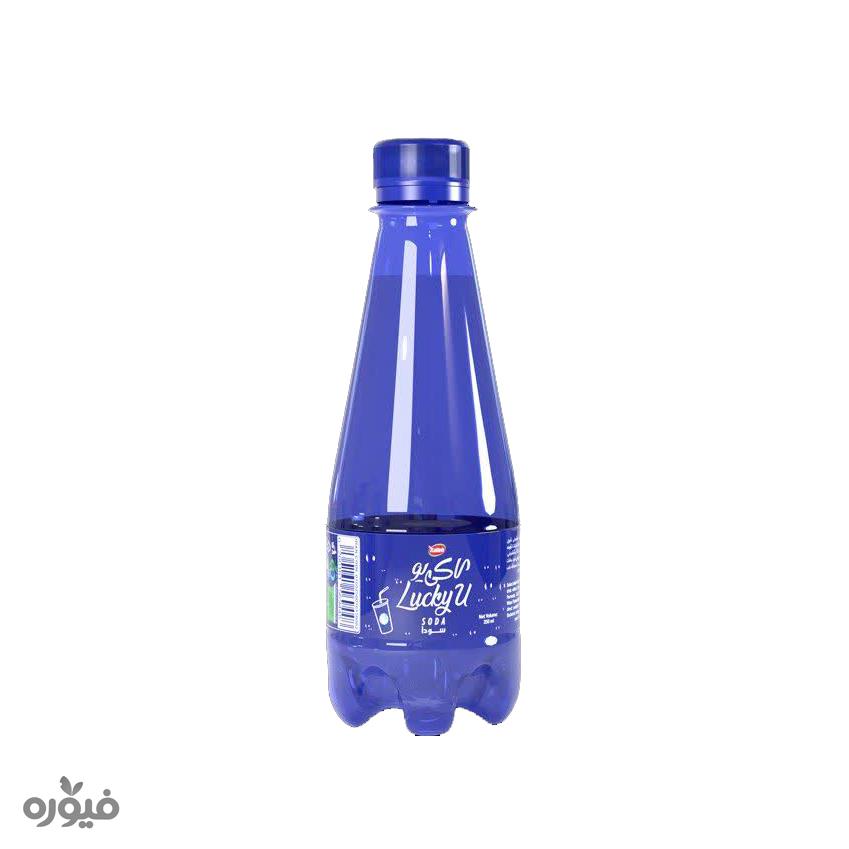 آب گازدار ساده 250ml لاکی یو