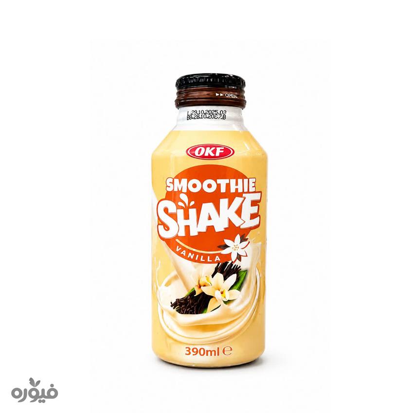 اسموتی شیک وانیل 390ml برند OKF