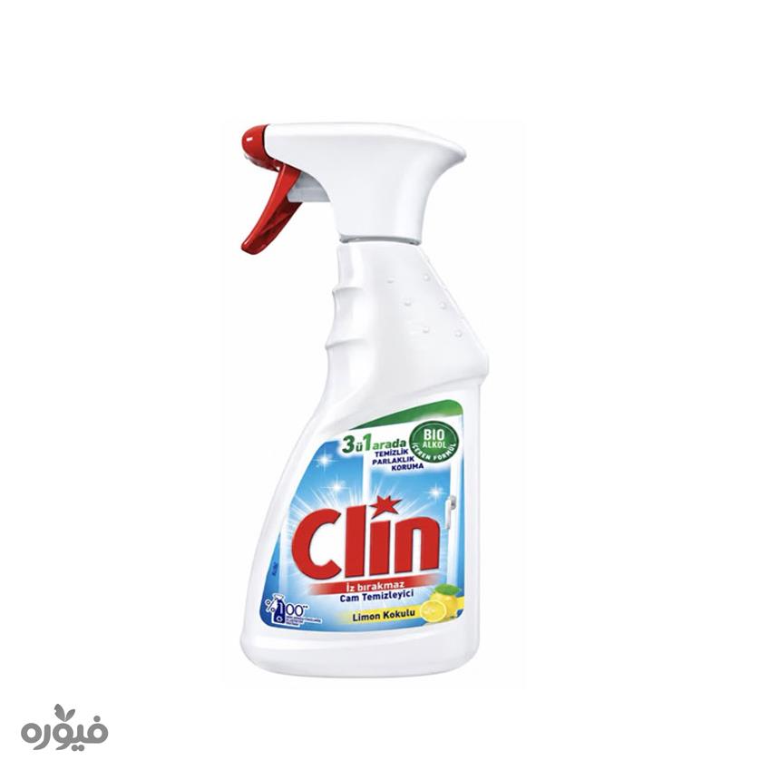 شیشه شوی با رایحه لیمو 500ML کلین