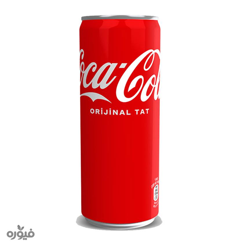 نوشابه خارجی کوکاکولا قوطی فلزی اورجینال 330 میلی لیتر Coca Cola