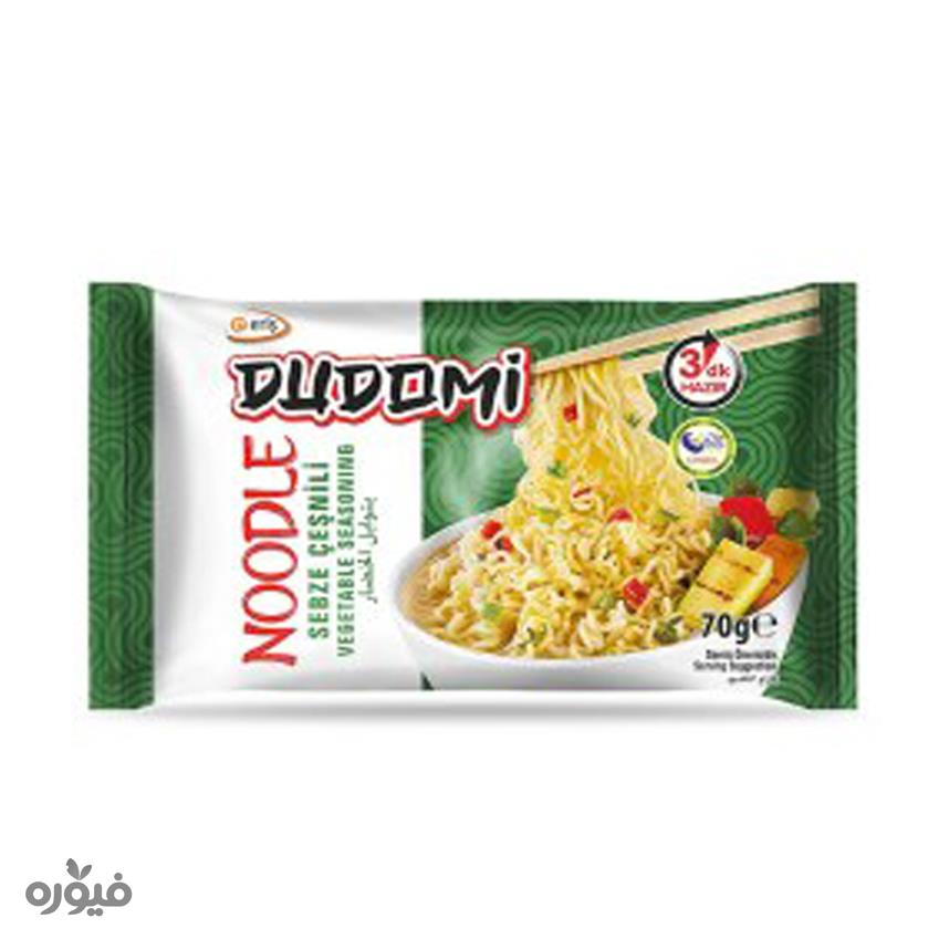 نودل با طعم کاری70گرمی دودومی