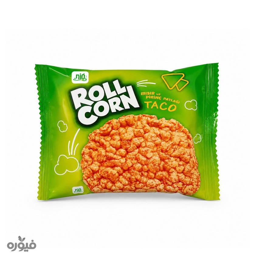 رایس کیک با طعم تاکو بسته دو عددی Roll Corn