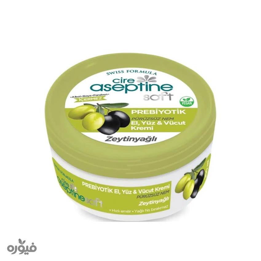 کرم مرطوب کننده حاوی زیتون300mlبرندaseptine