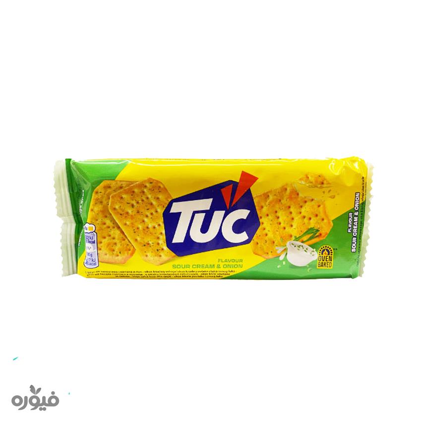 بیسکوئیت ترد خامه و پیاز 100 گرمی tuc