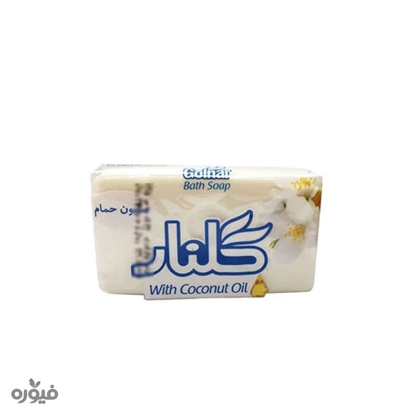 صابون حمام با عصاره روغن نارگیل 130گرمی گلنار