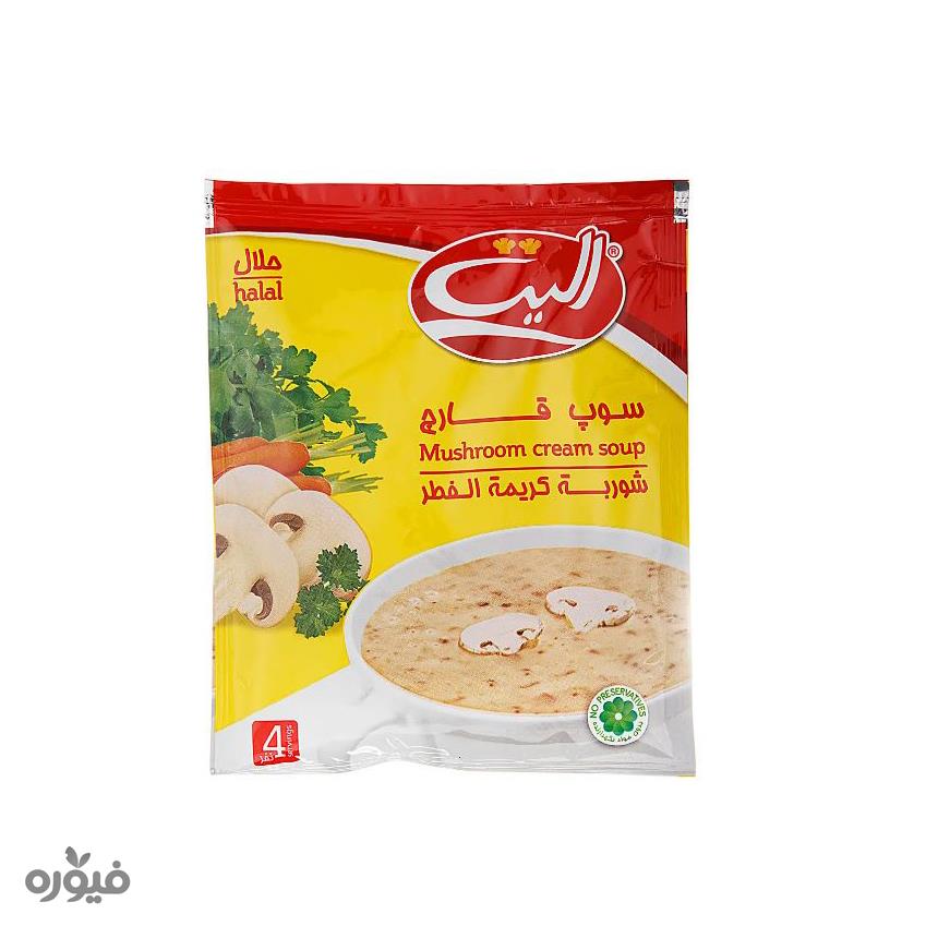 سوپ قارچ 61 گرمی الیت