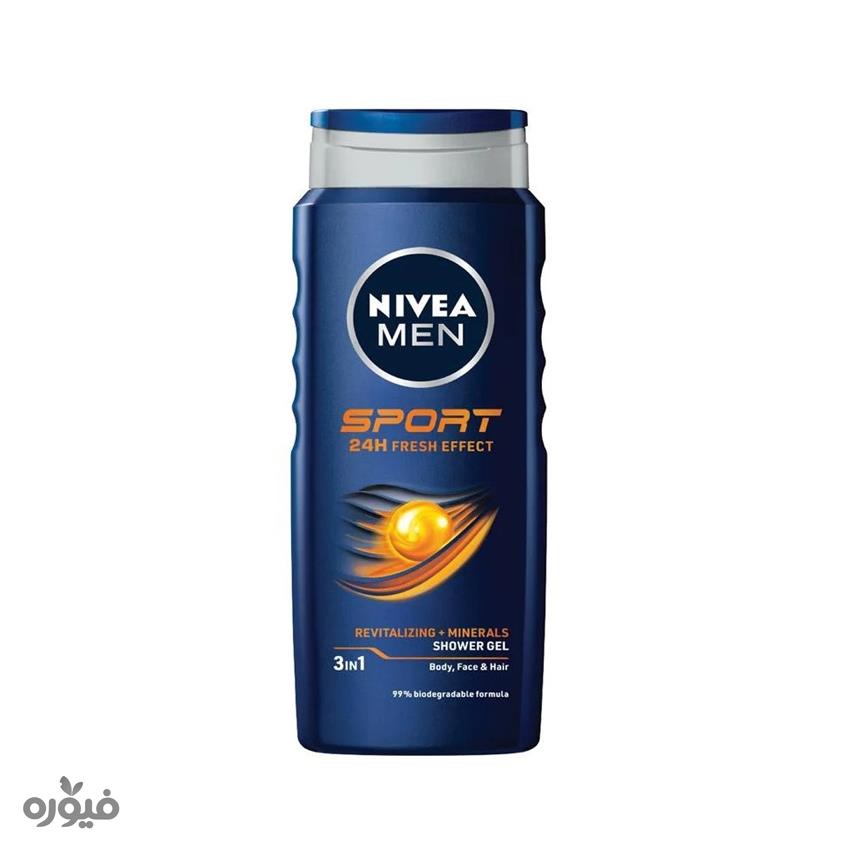 شامپو سر و بدن اسپرت  ویژه آقایان 500ml نیوا