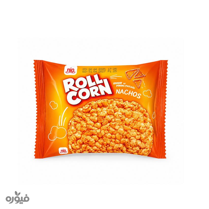 رایس کیک با طعم ناچو بسته دو عددی Roll Corn