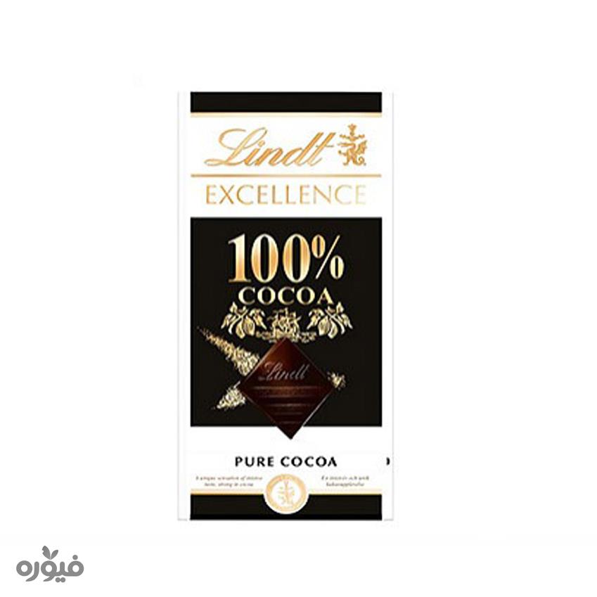تابلت کاکائو 100 درصد50 گرمی lindt