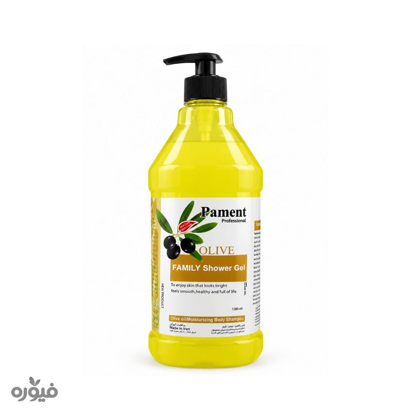 شامپو بدن زیتون 1380ml برند pament