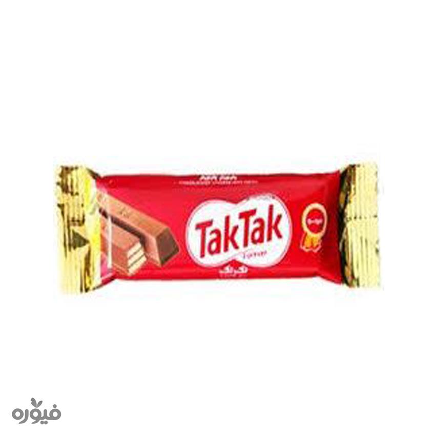 ویفر دو انگشتی کاکائویی 18 گرمی تک تک