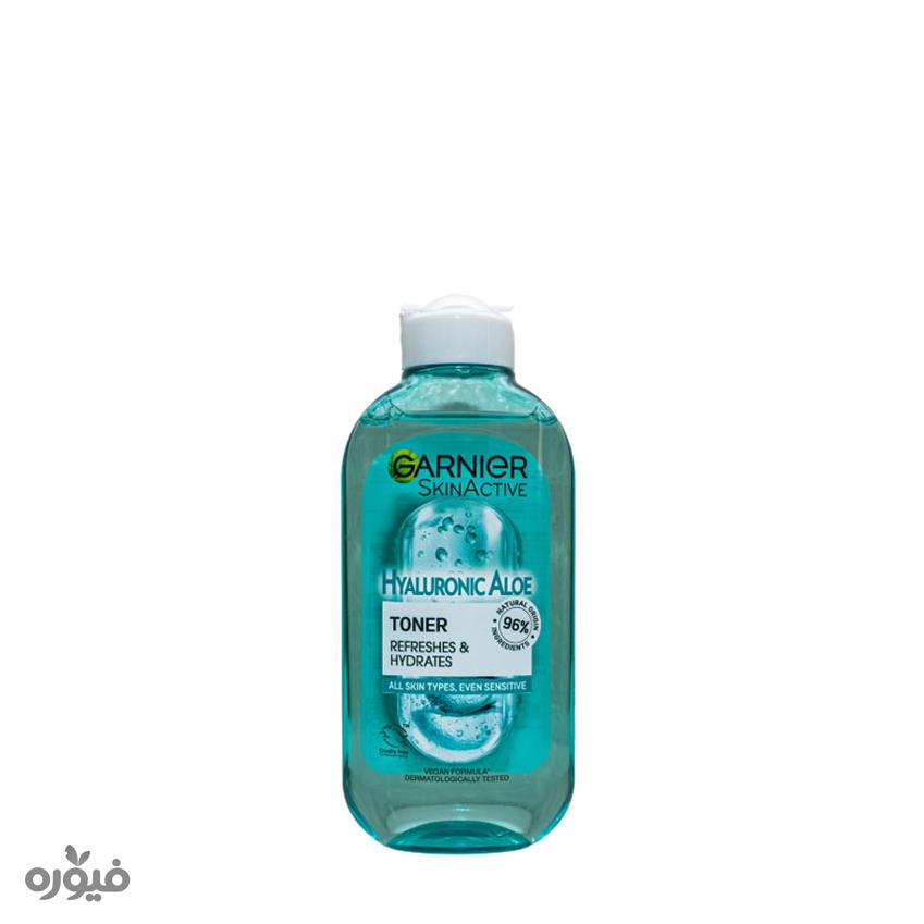 تونر آبرسان حاوی هیالورونیک اسید و آلوئه ورا 200ml گارنیر(Garnier)