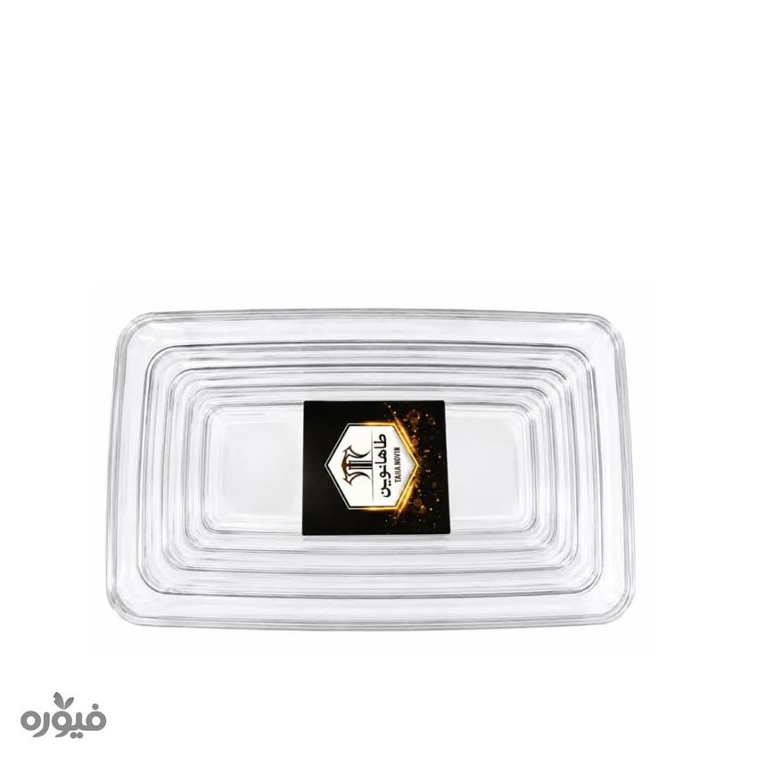 دیس کریستال متوسط نوئل 4عددی پخش طاها