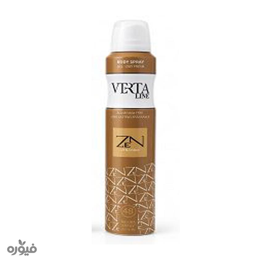 اسپری خوشبوککنده بدن زنانه با رایحه zen حجم 200ml ورتالاین
