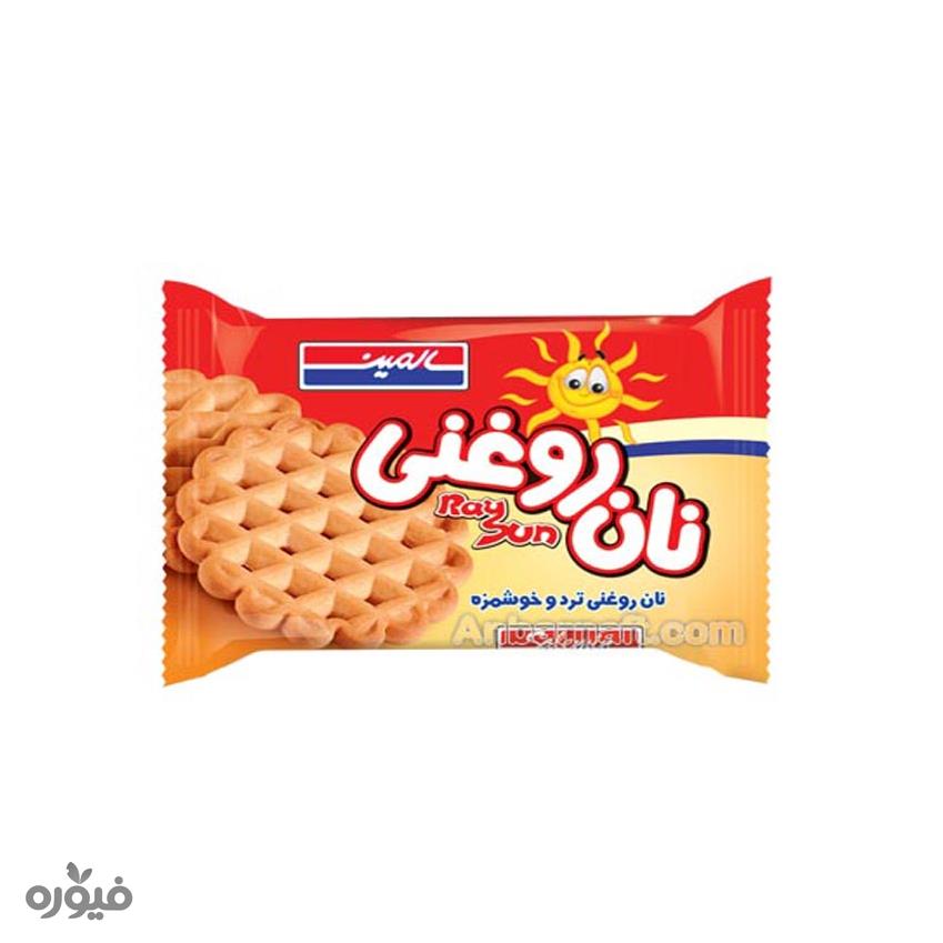 نان روغنی با طعم وانیل 33 گرمی سالمین