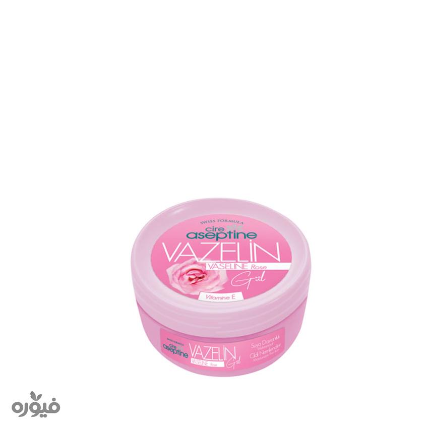 وازلین گل رز حاوی ویتامین cire aseptine 150ml E