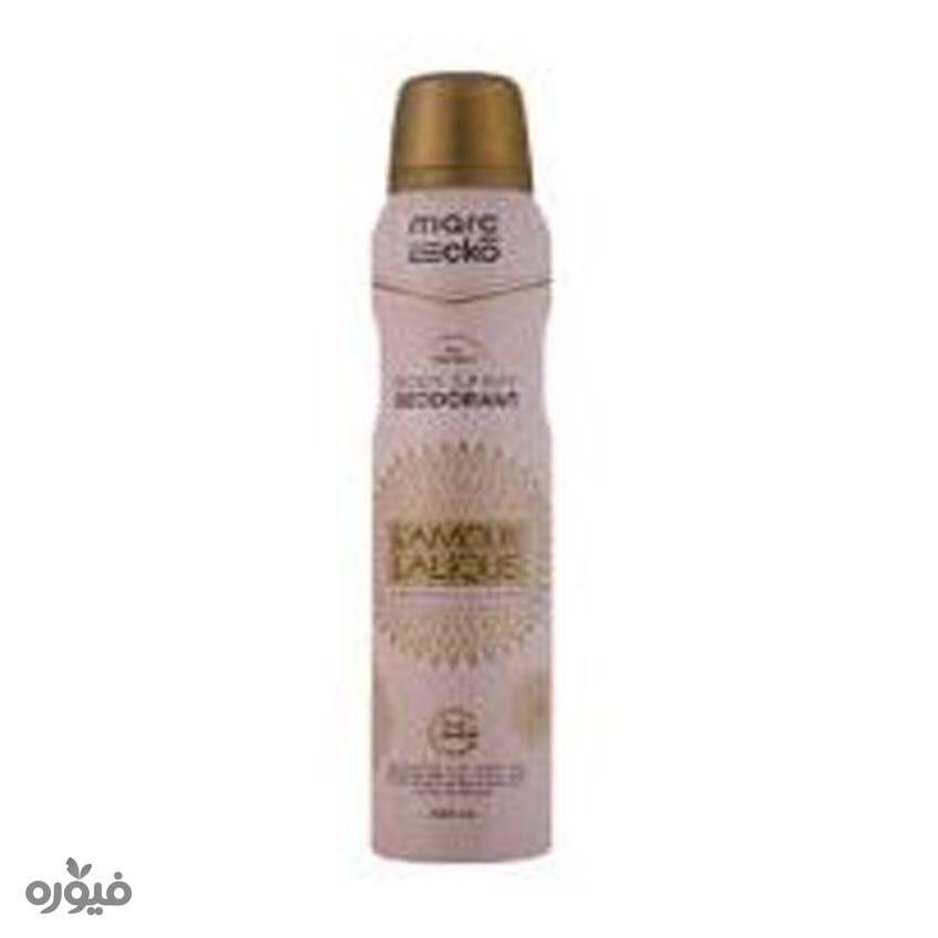 اسپری بدن زنانه با رایحه لالیک لامور 200ml مارک اکو
