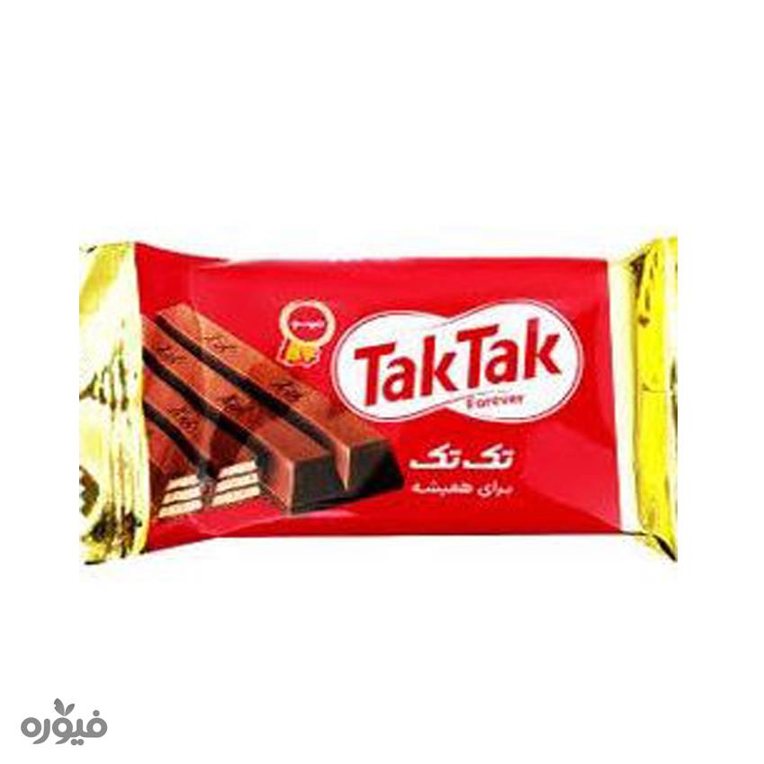 ویفر با روکش کاکائویی 38 گرمی تک تک