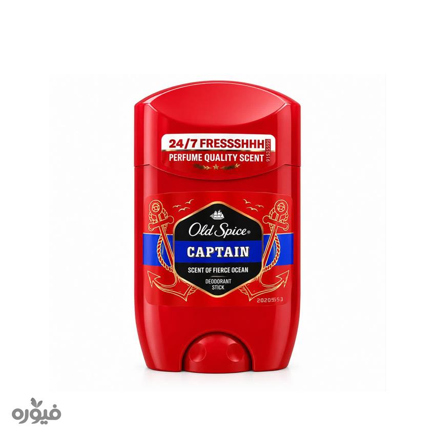 مام صابونی ضد تعریق captain حجم 50ml برند old spice