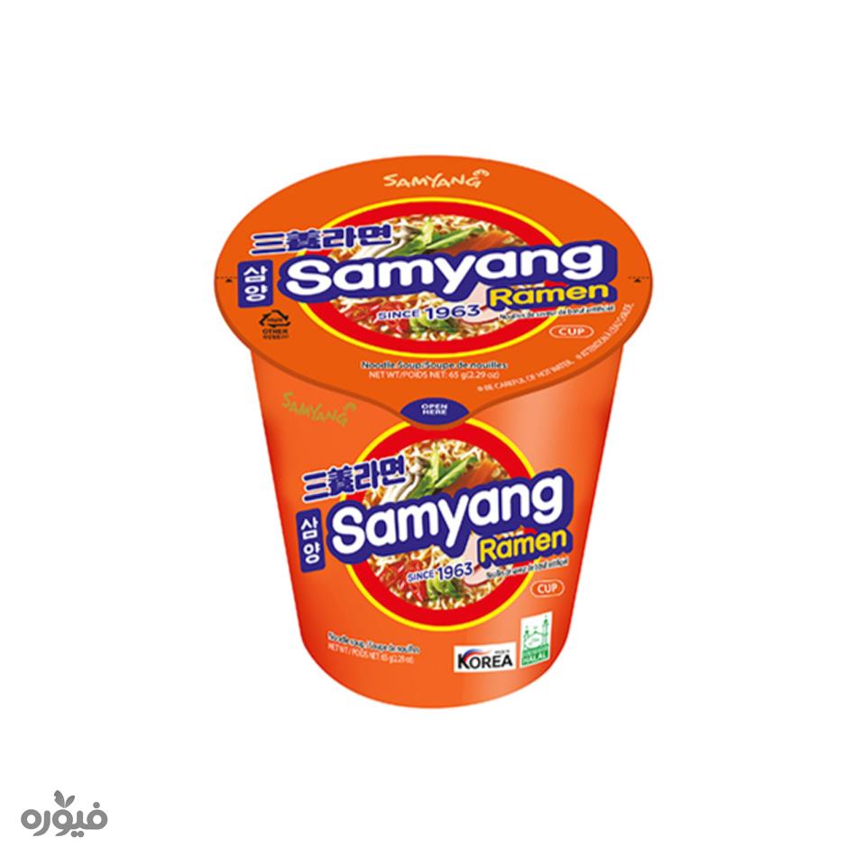 نودل لیوانی 65 گرمی (Ramen )   samyang