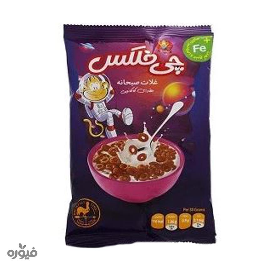 غلات صبحانه حلقه ای کاکائویی 65گرمی چی فلکس