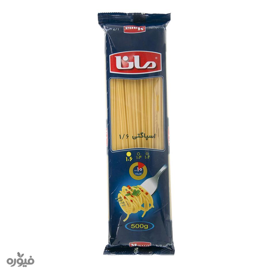 اسپاگتی 1.6 مانا 500 گرمی