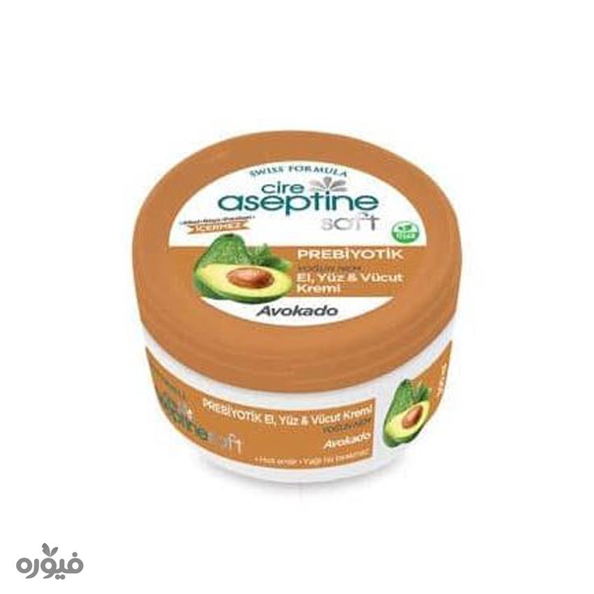 کرم مرطوب کننده حاوی آواکادو 300ml برند aseptine
