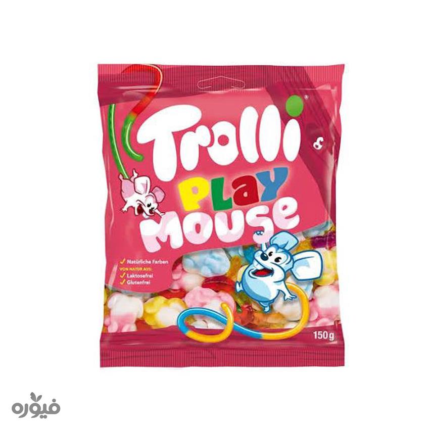 پاستیل موشی 150 گرمی trolli