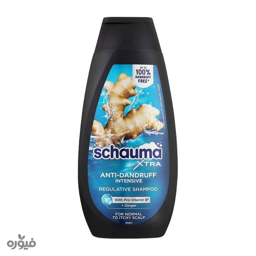 شامپو ضد شوره و ضد خارش مردانه با رایحه زنجبیل 400ml شاوما