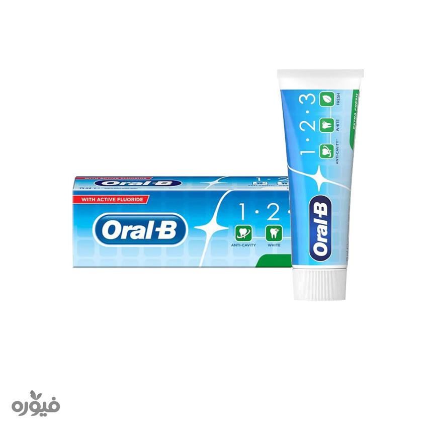 خمیر دندان سه کاره 75ml اورال بی