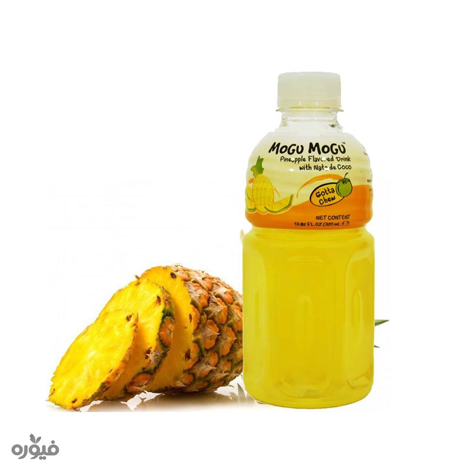 نوشیدنی با طعم آناناس به همراه تکه های میوه 320میلی لیتر موگو موگو