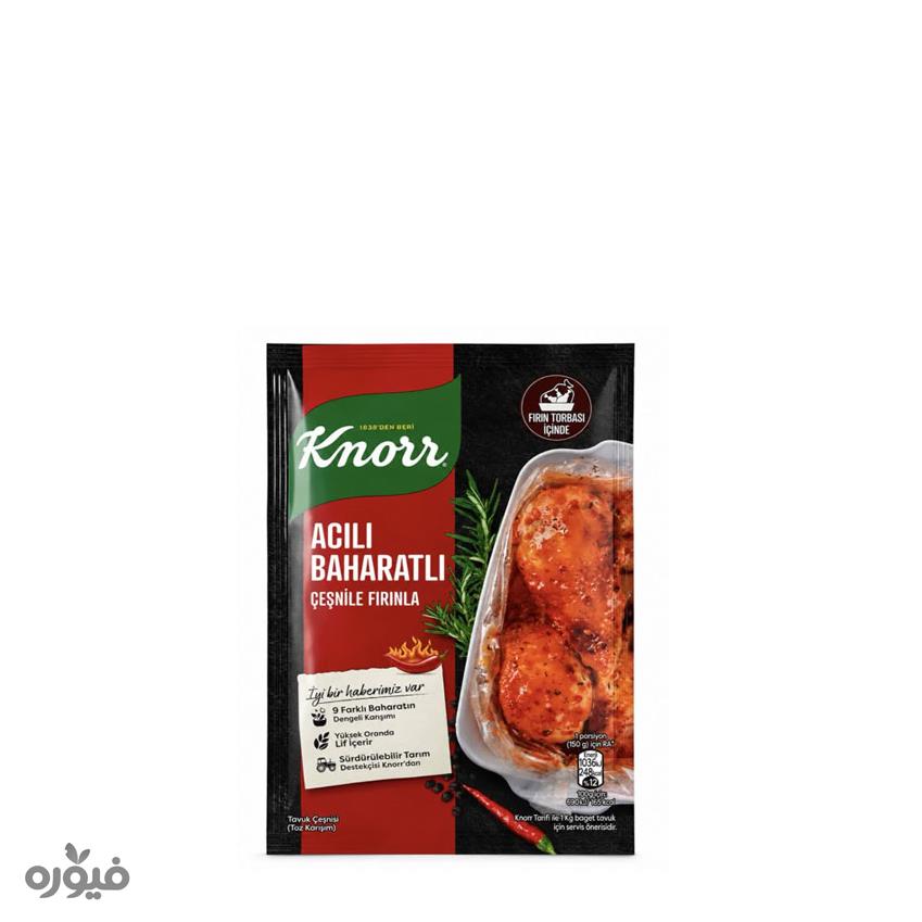 ادویه مرغ تند 31گرمی کنور