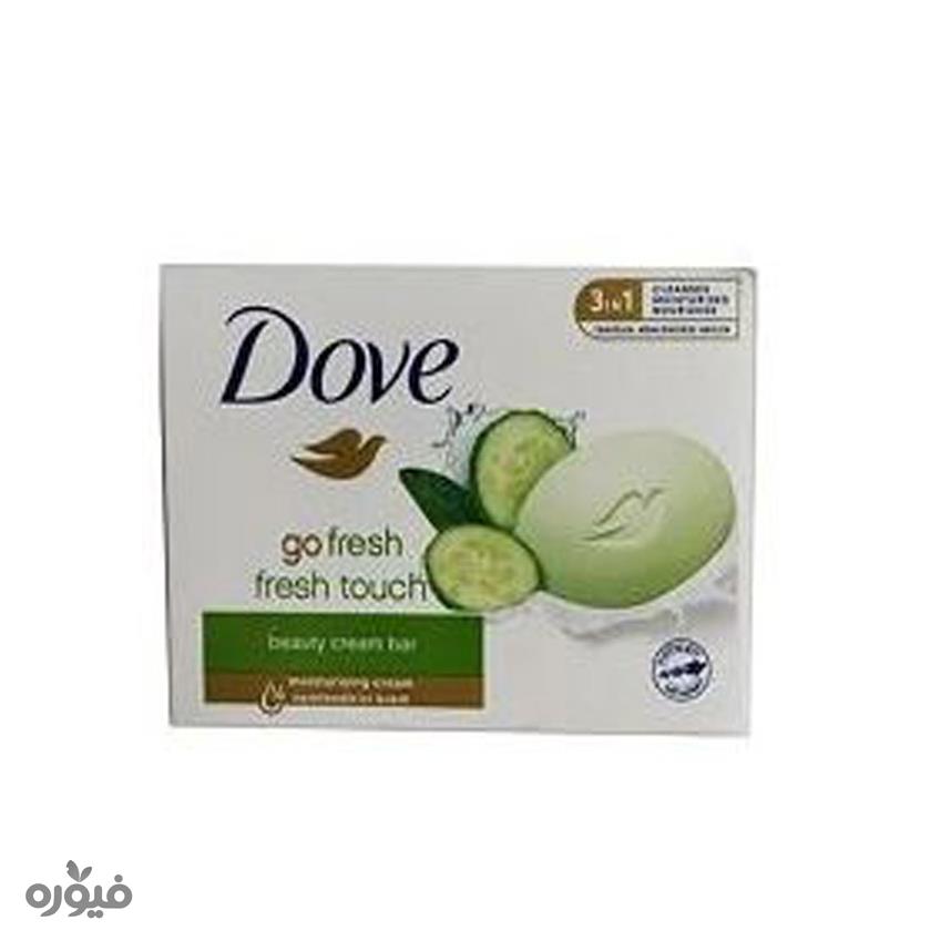 صابون مرطوب کننده حاوی خیار و چای سبز 106گرمی داو(dove)