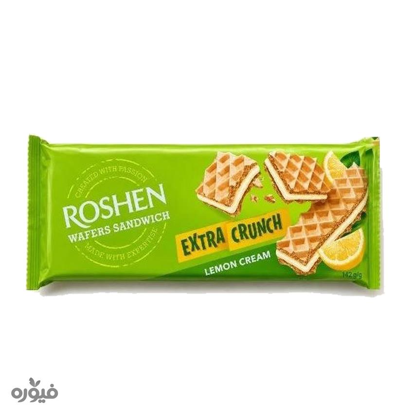 ویفر کرمدار لیمویی 142 گرمی Roshen
