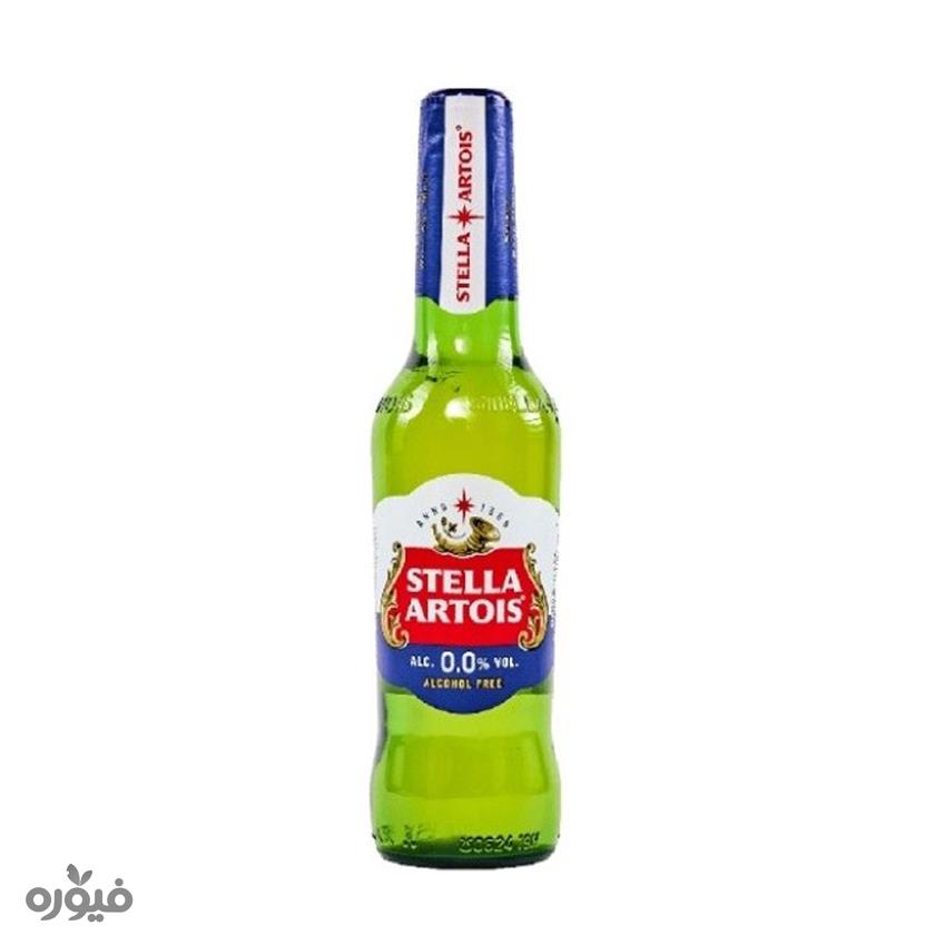 نوشیدنی آبجو بدون الکل330mlشیشه ایی stella artois