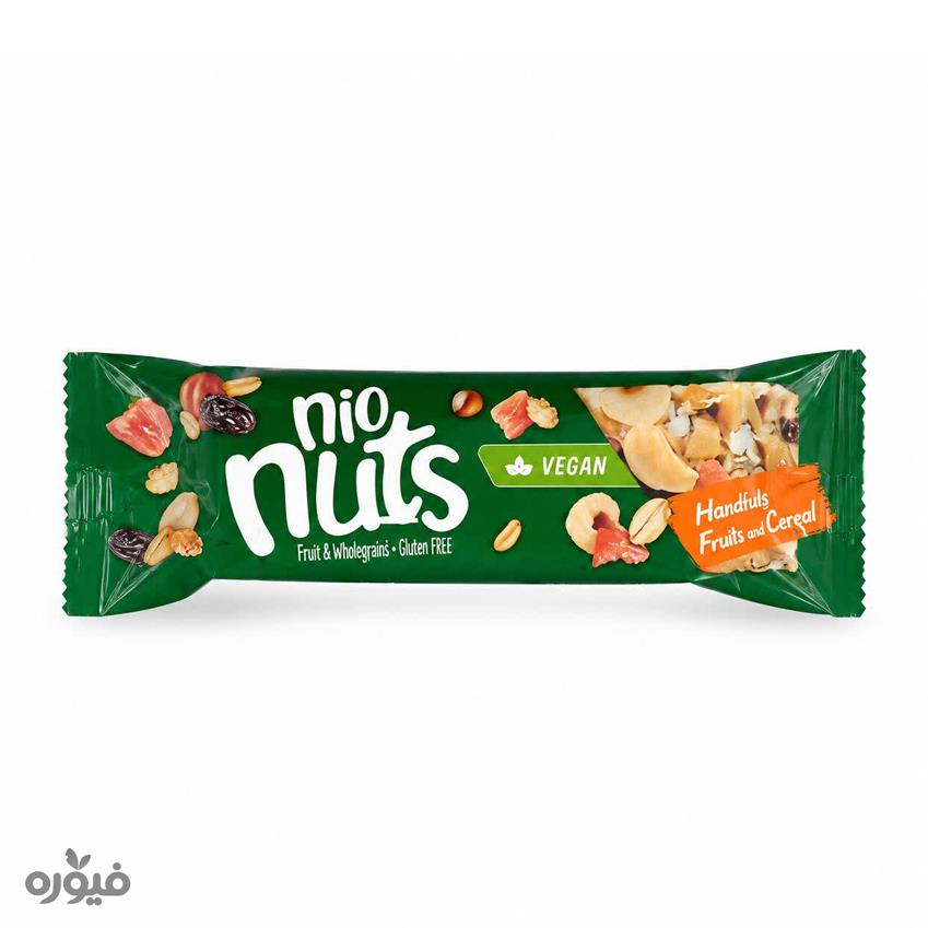 نات بار آجیلی وگان 30 گرمی nionuts