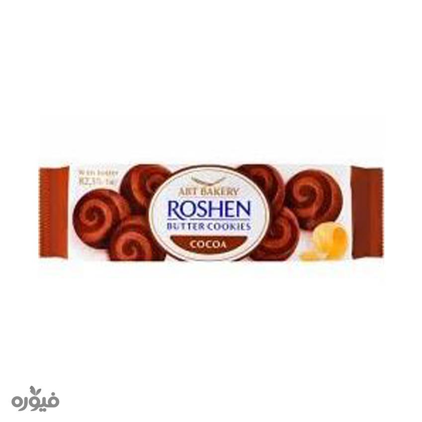 کوکی کره ای کاکائویی 140 گرمی Roshen