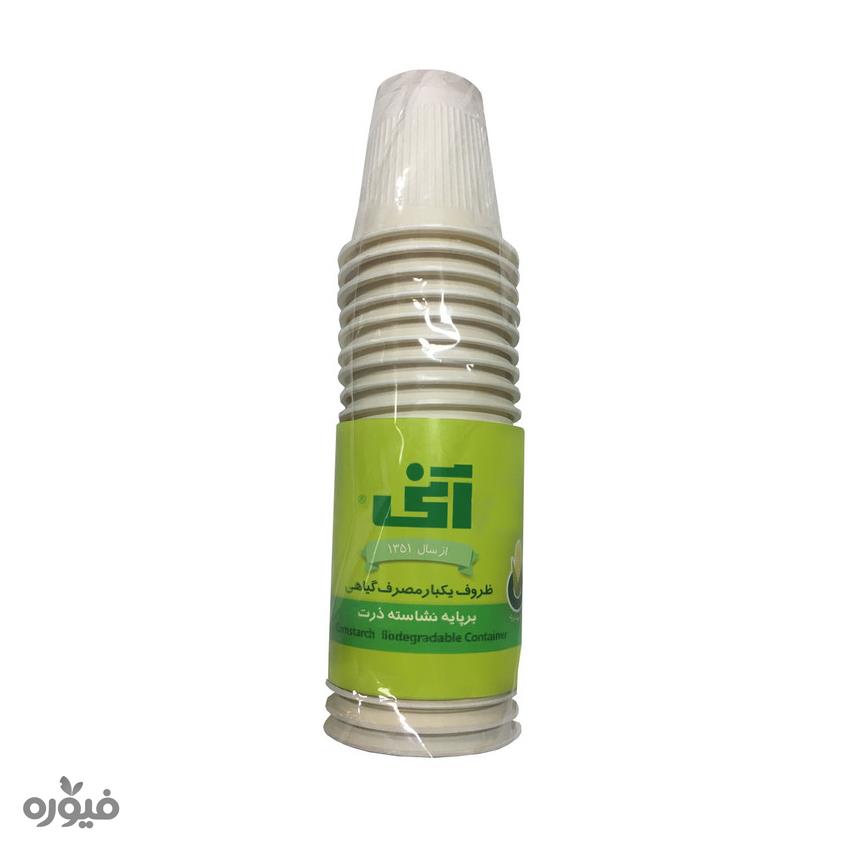 لیوان گیاهی 24عددی آنی