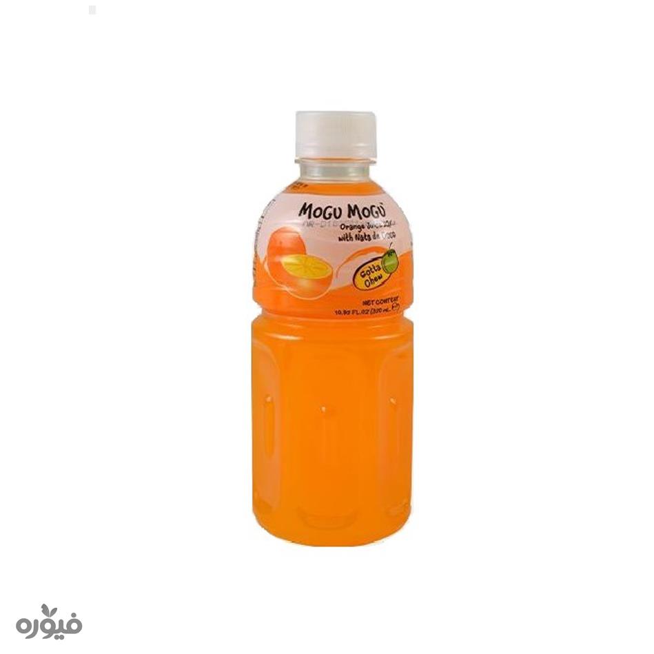 نوشیدنی با طعم پرتقال به همراه تکه های میوه 320میلی لیتر موگو موگو